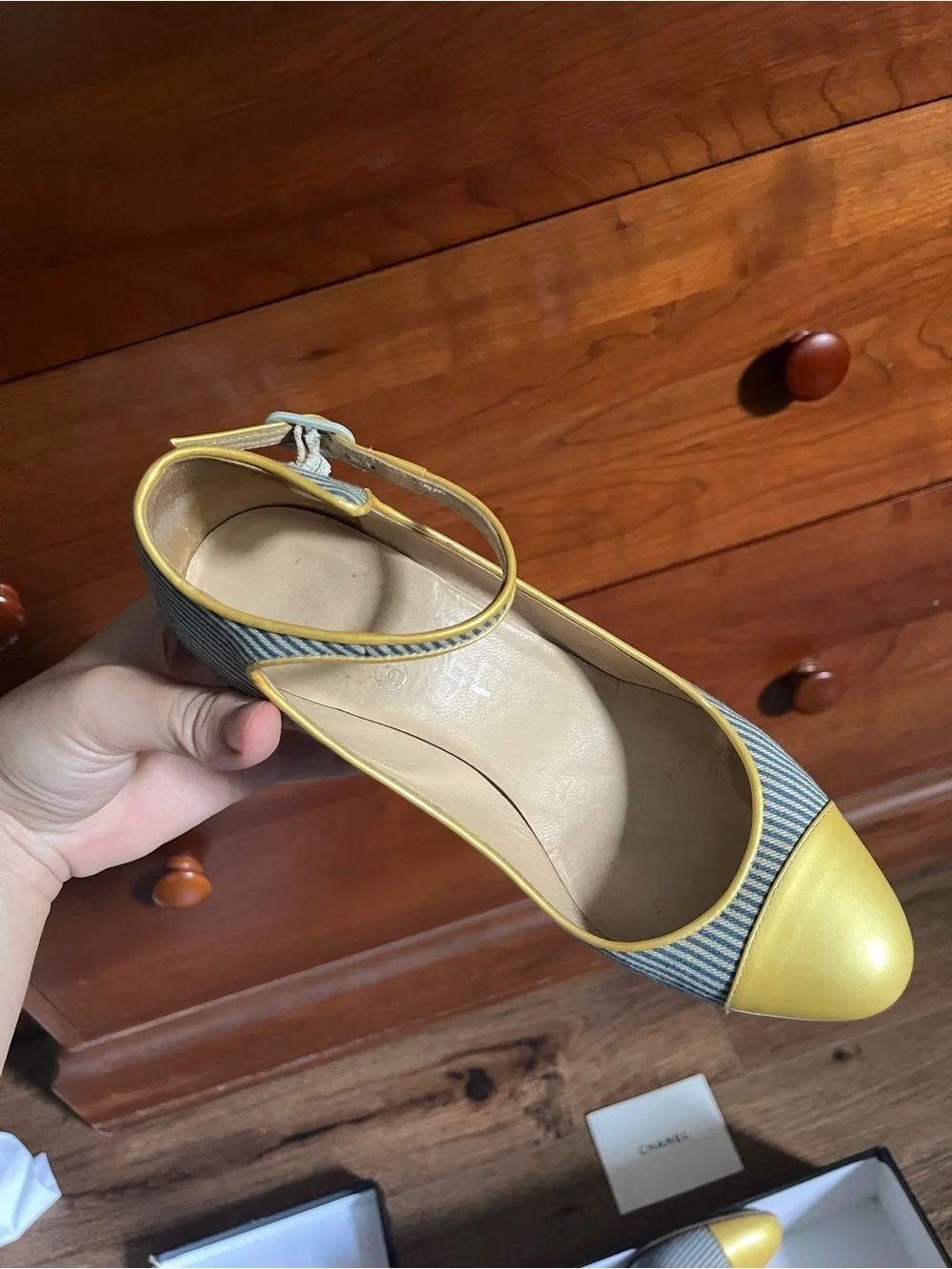 Chanel Mary Jane Heels